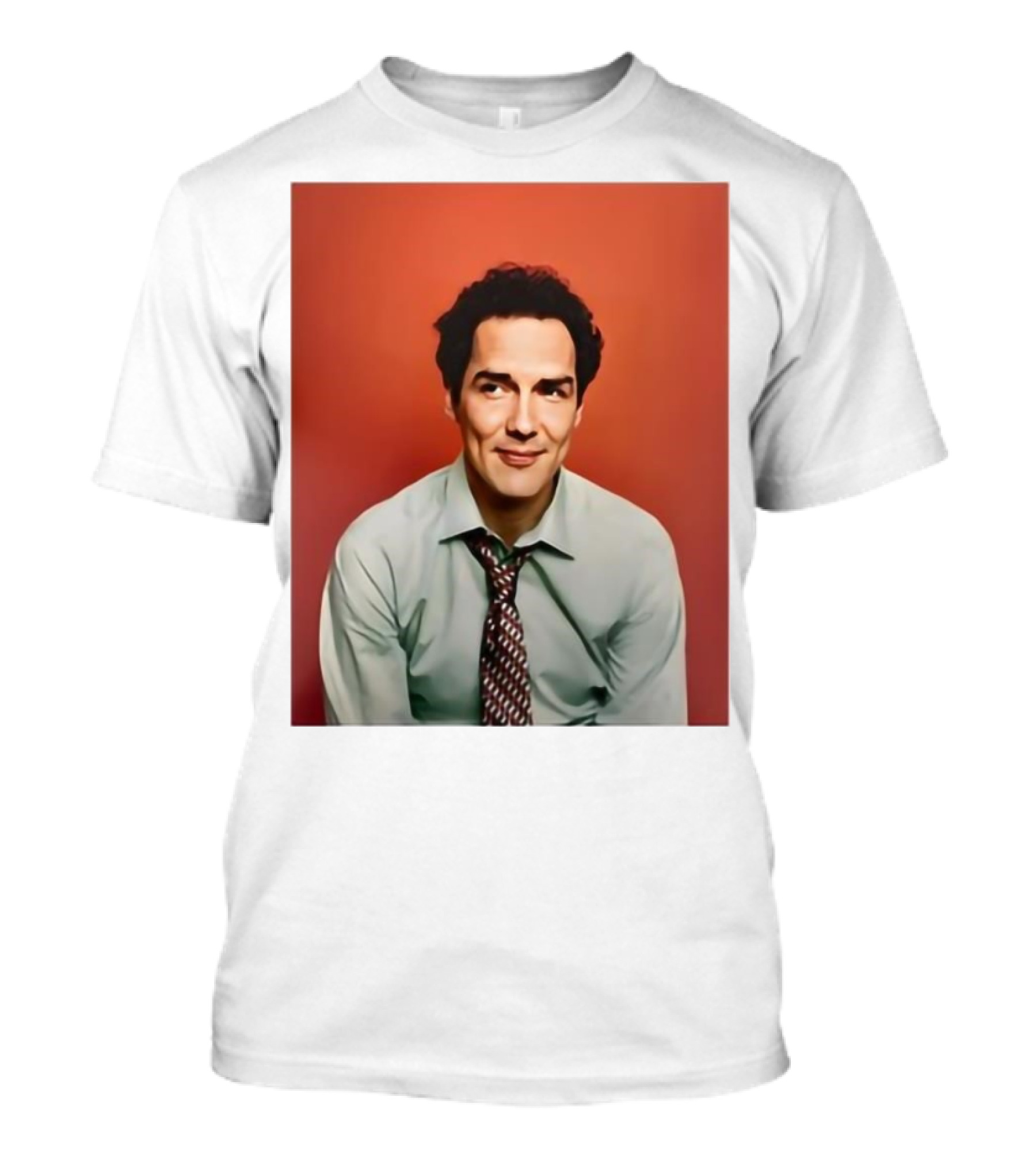 Ahren Stringer Wearing Norm Macdonald Photo T-Shirt