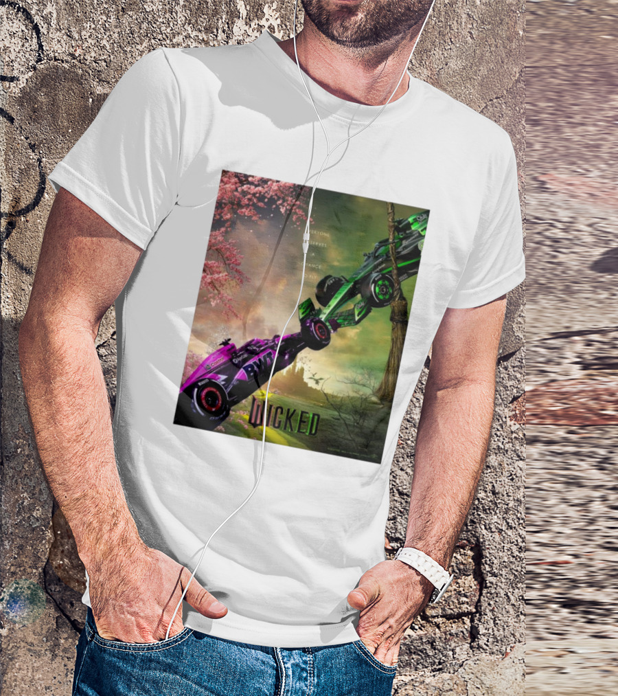 Wicked Everyone Deserves A Chance To Fly Racing Cars Vertical Sky Forest T-Shirt