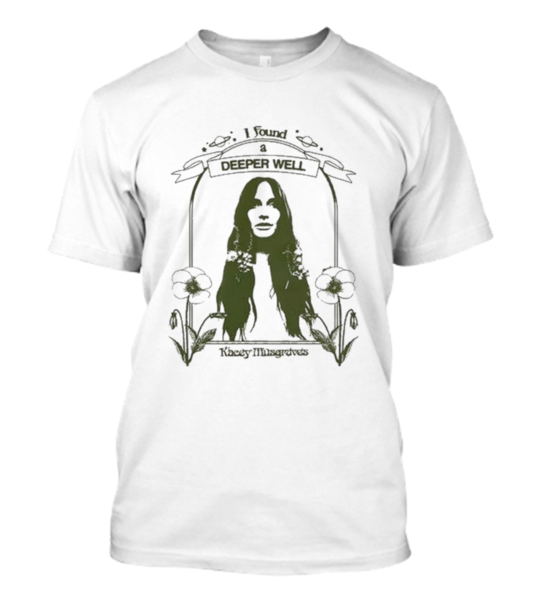 Kacey Musgraves I Found A Deeper Well Floral T-Shirt