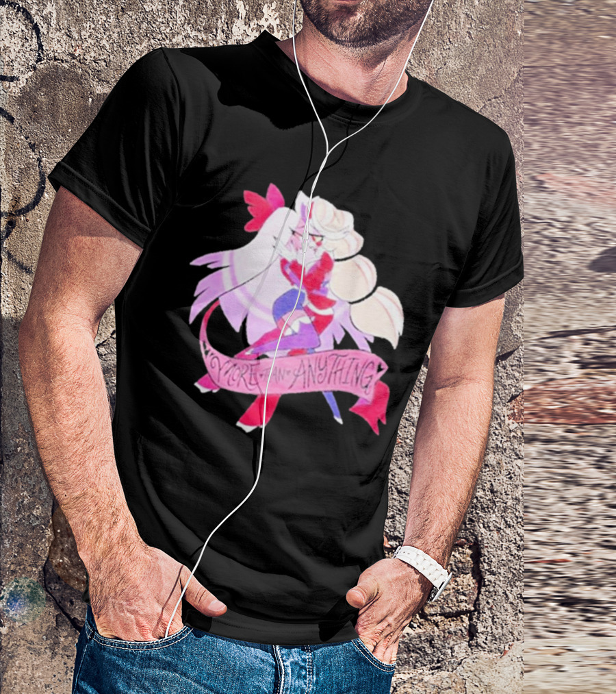 Hazbin Hotel Charlie And Vaggie Embrace More Than Anything T-Shirt
