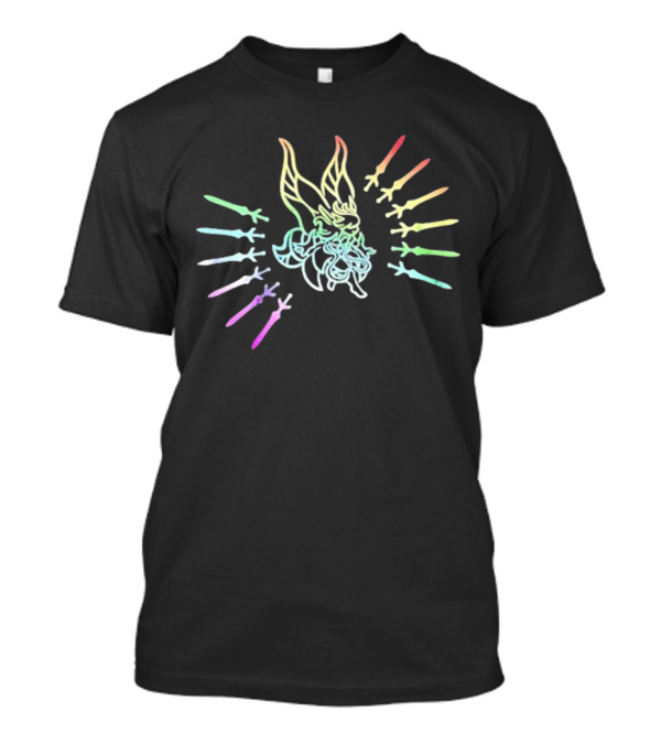 Terraria Empress Of Light Rainbow Swords T-Shirt