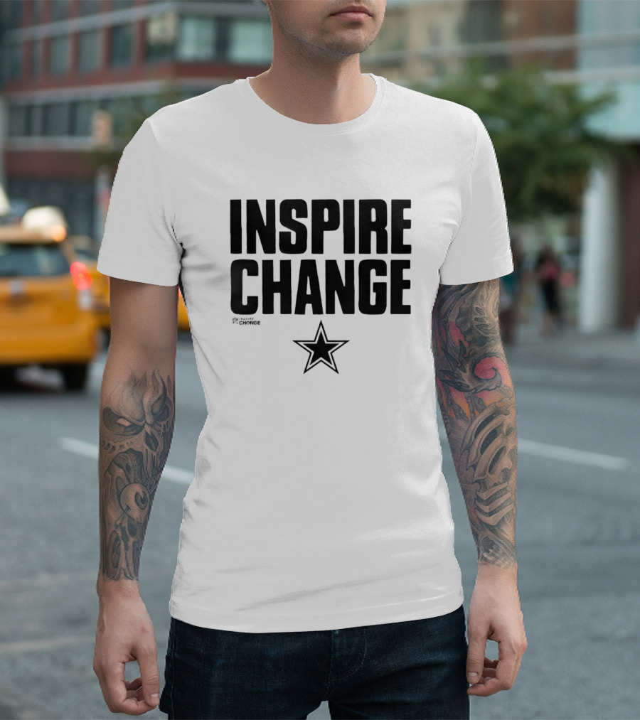 Dallas Cowboys NFL 2024 Inspire Change Star T-Shirt
