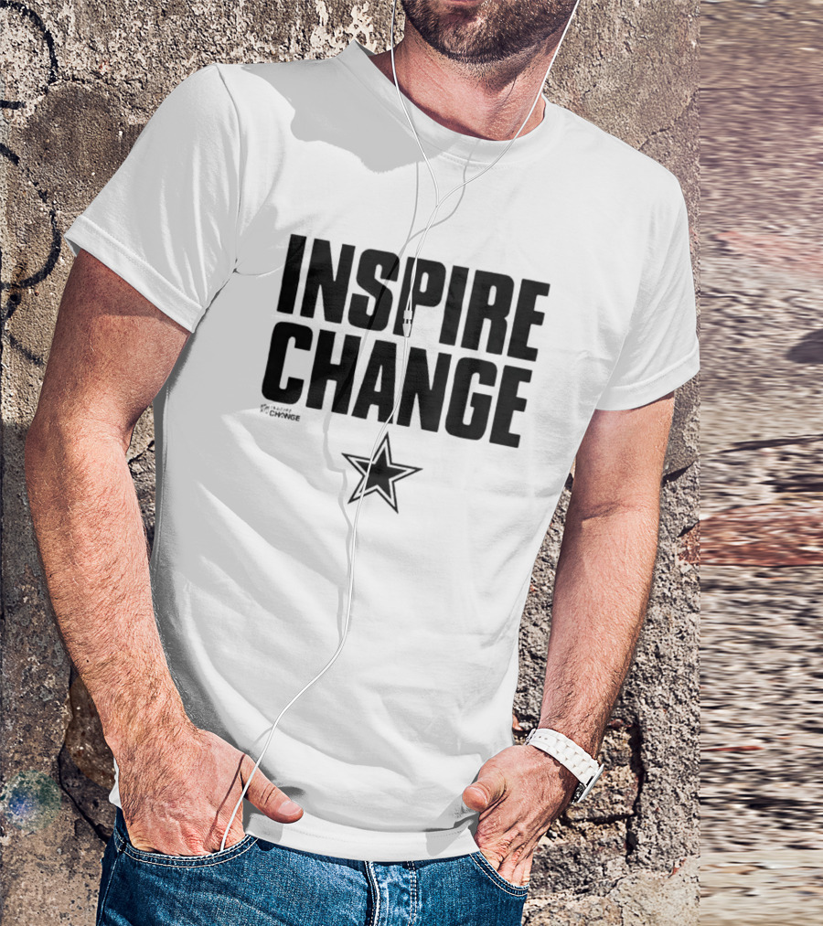Dallas Cowboys NFL 2024 Inspire Change Star T-Shirt