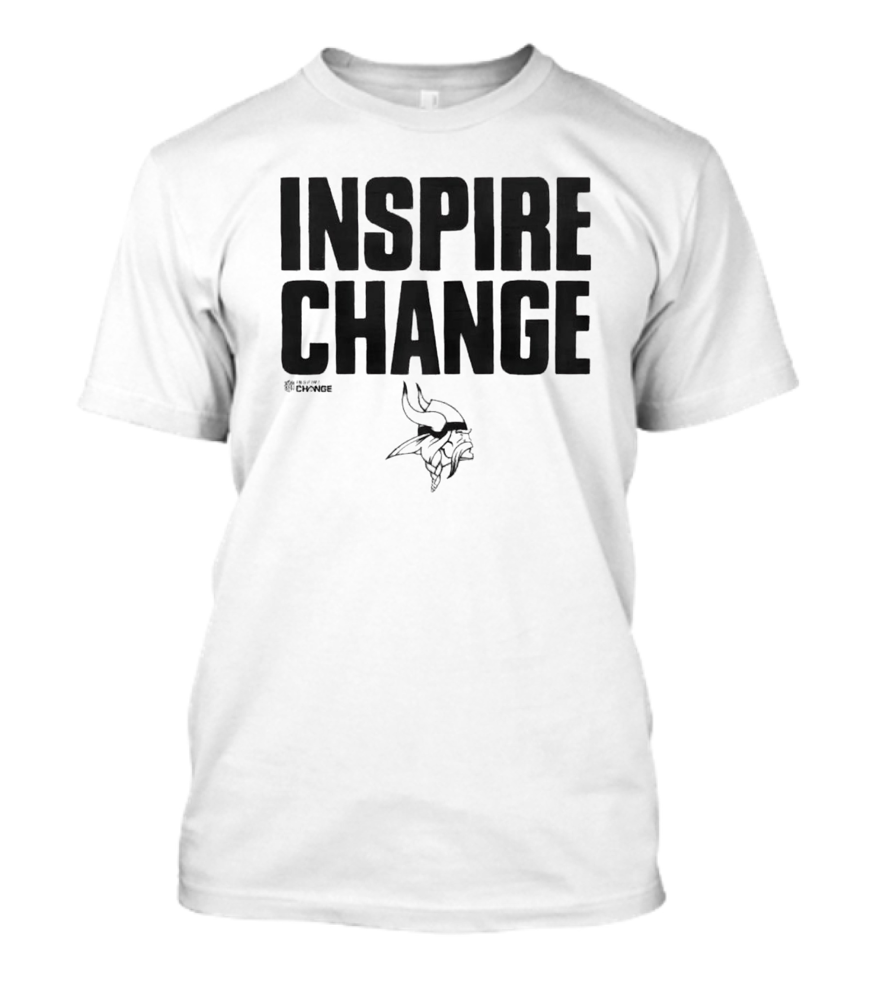 Minnesota Vikings NFL 2024 Inspire Change VIKINGS T-Shirt