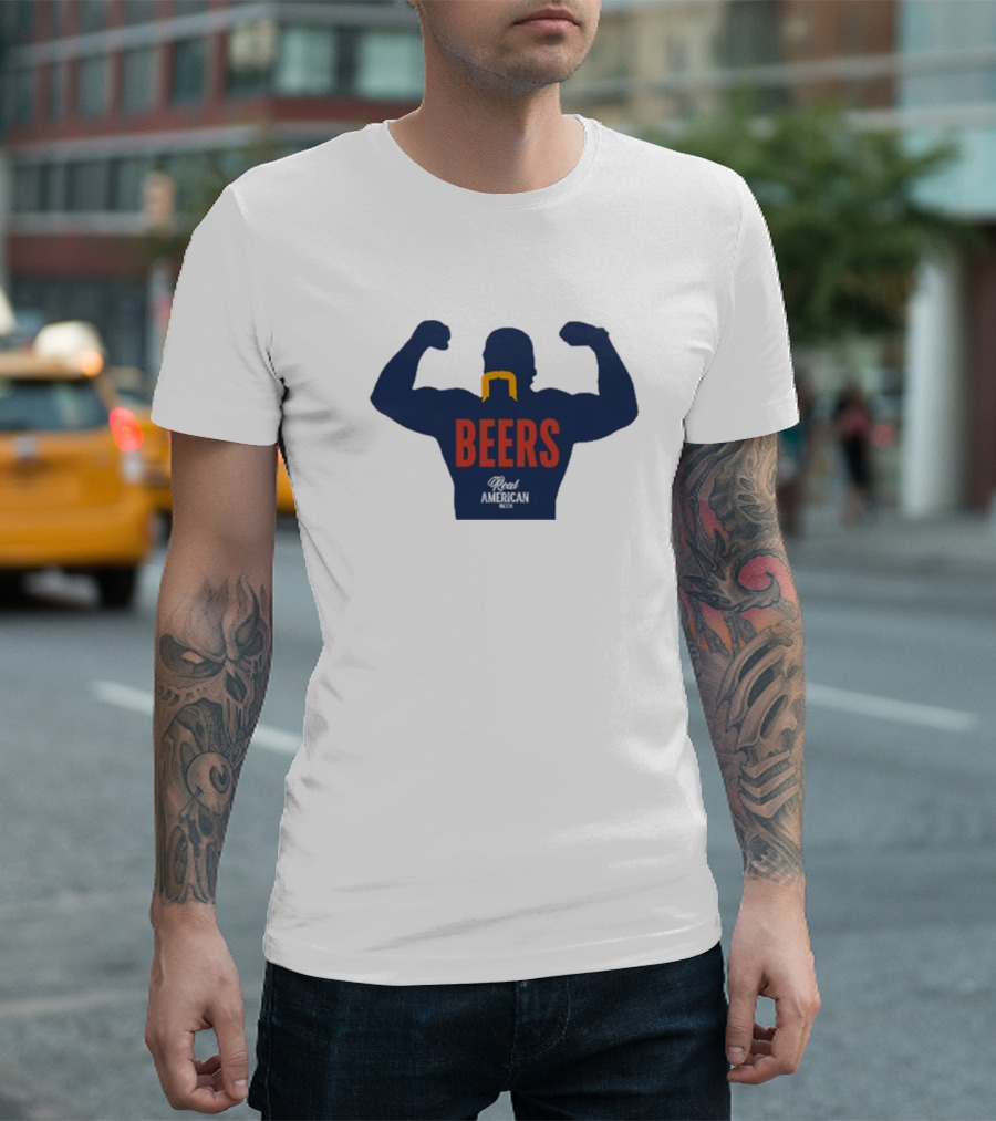 Real American Beer Beers 2024 Pythons and Beers T-Shirt