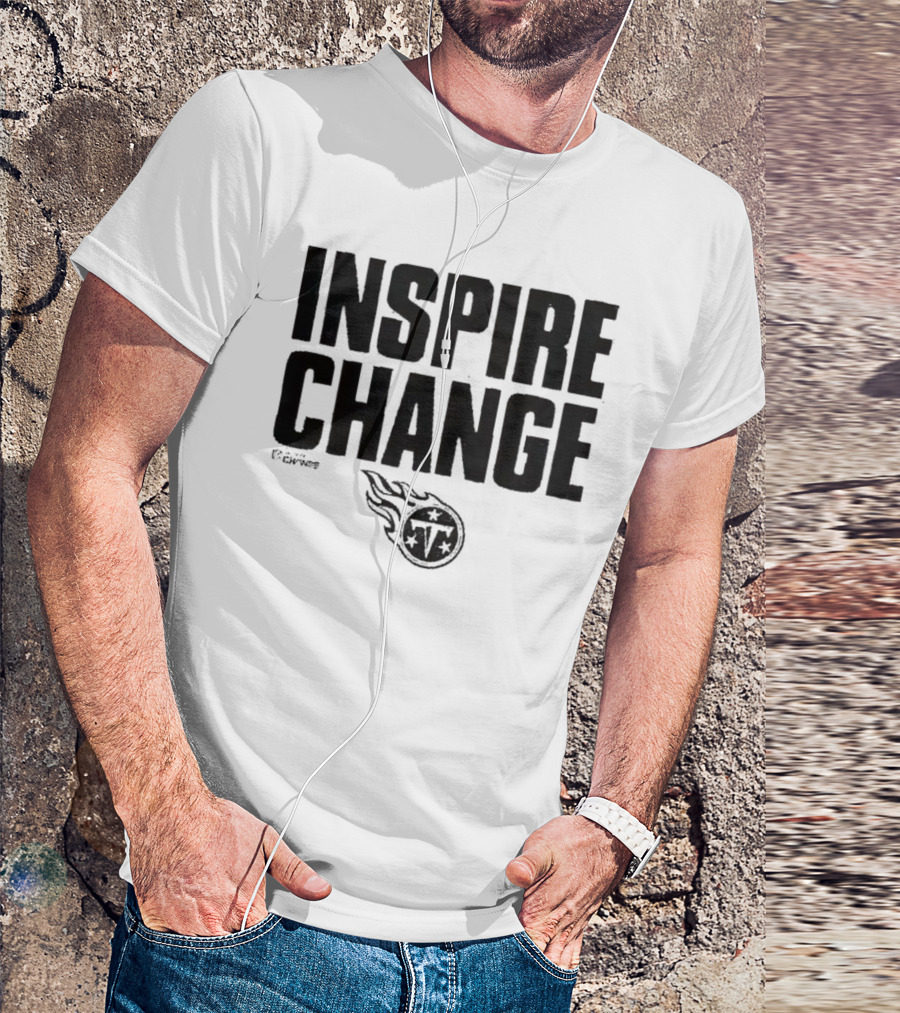 Tennessee Titans NFL 2024 Inspire Change Initiative T-Shirt