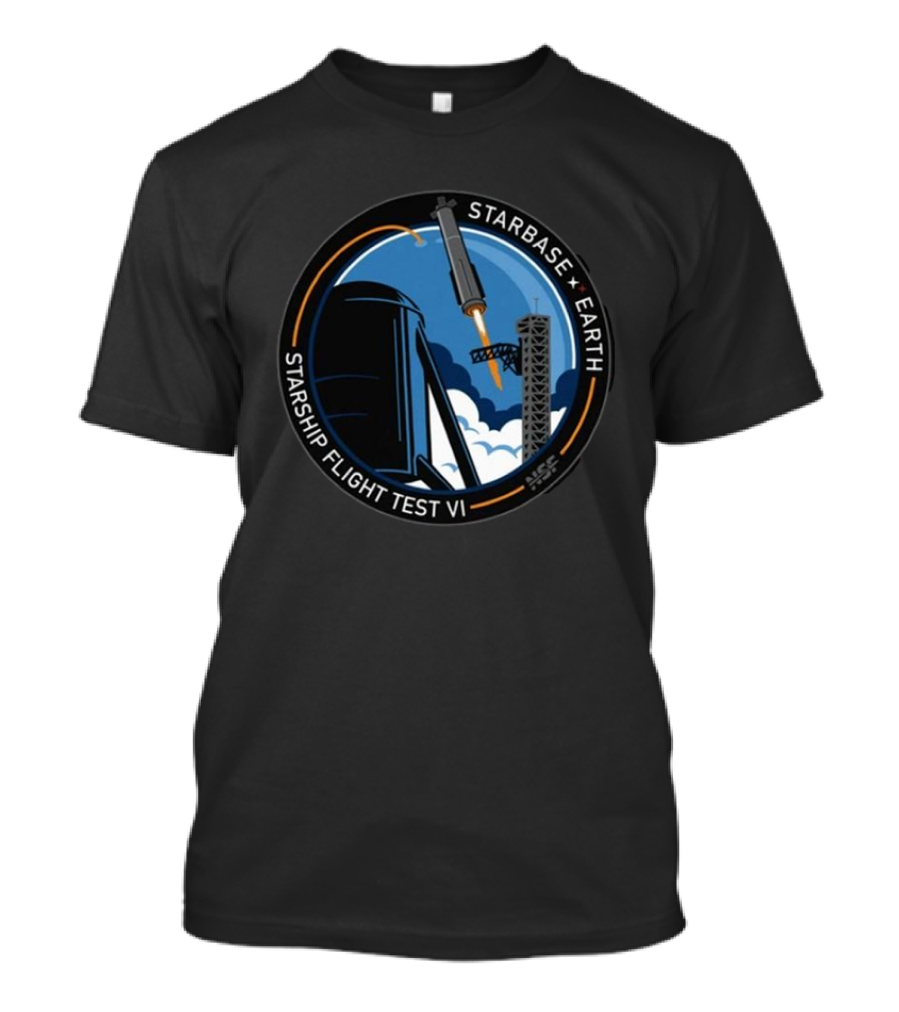 Starbase Earth Starship Flight Test VI NSC所属 T-Shirt