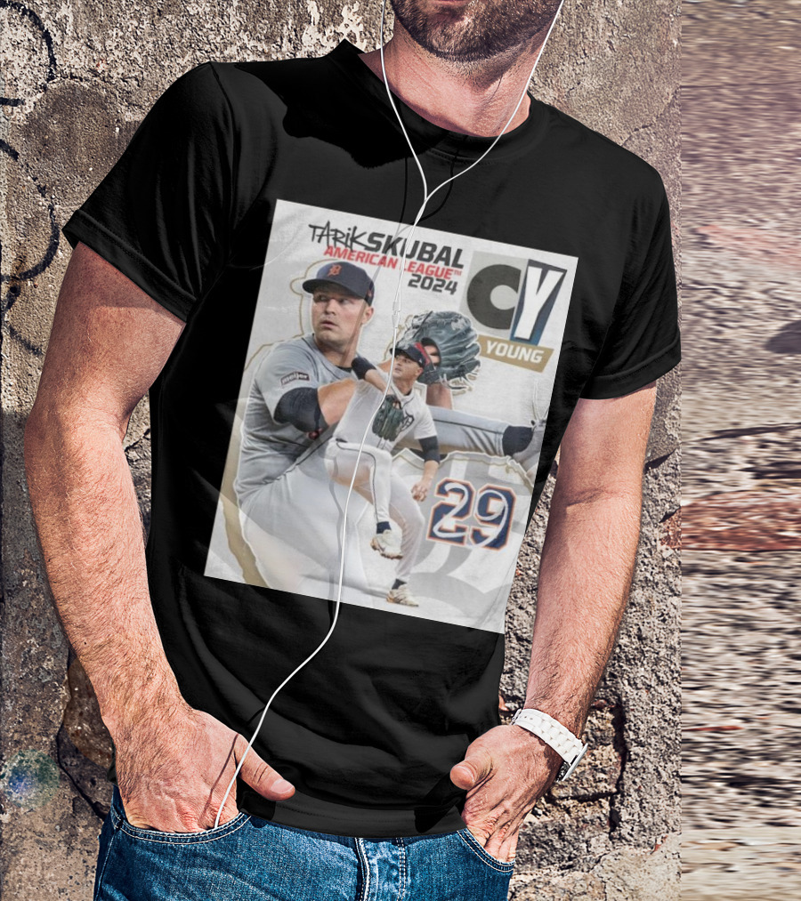 Tarik Skubal American League 2024 Cy Young 29 T-Shirt