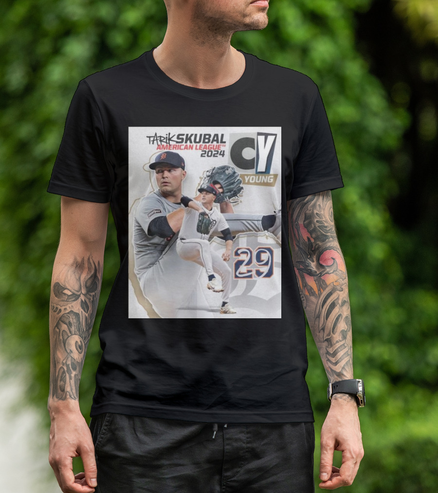 Tarik Skubal American League 2024 Cy Young 29 T-Shirt
