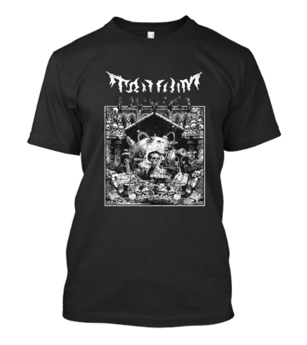 Trivium Skull Warrior Gothic Cathedral Scene T-Shirt