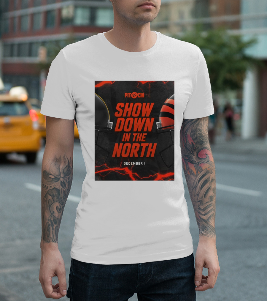 PIT VS CIN Showdown In The North December 1 T-Shirt