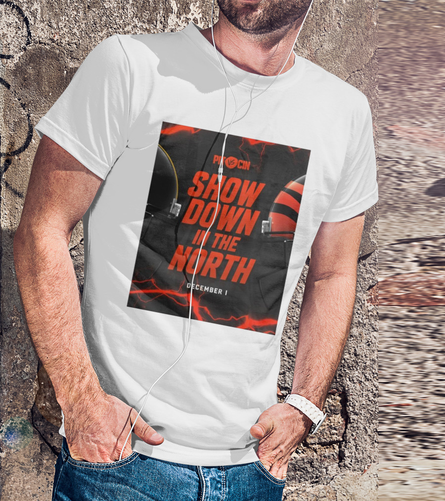 PIT VS CIN Showdown In The North December 1 T-Shirt