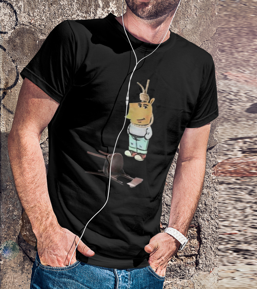 Rami I'm Just A Chill Guy Cartoon Character With Headphone T-Shirt