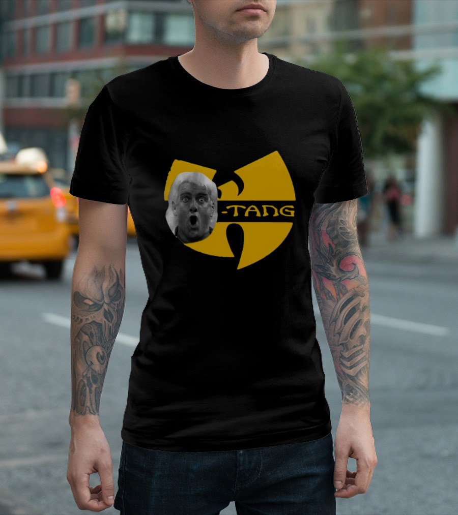 Ric Flair Woo Tang Clan Logo Mashup T-Shirt