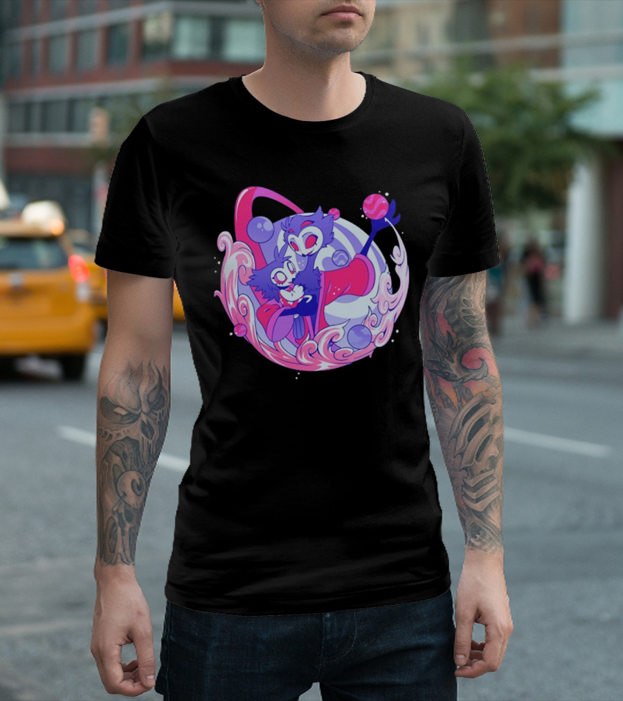 Stolas Owl Demon Cosmic Embrace Lullaby T-Shirt