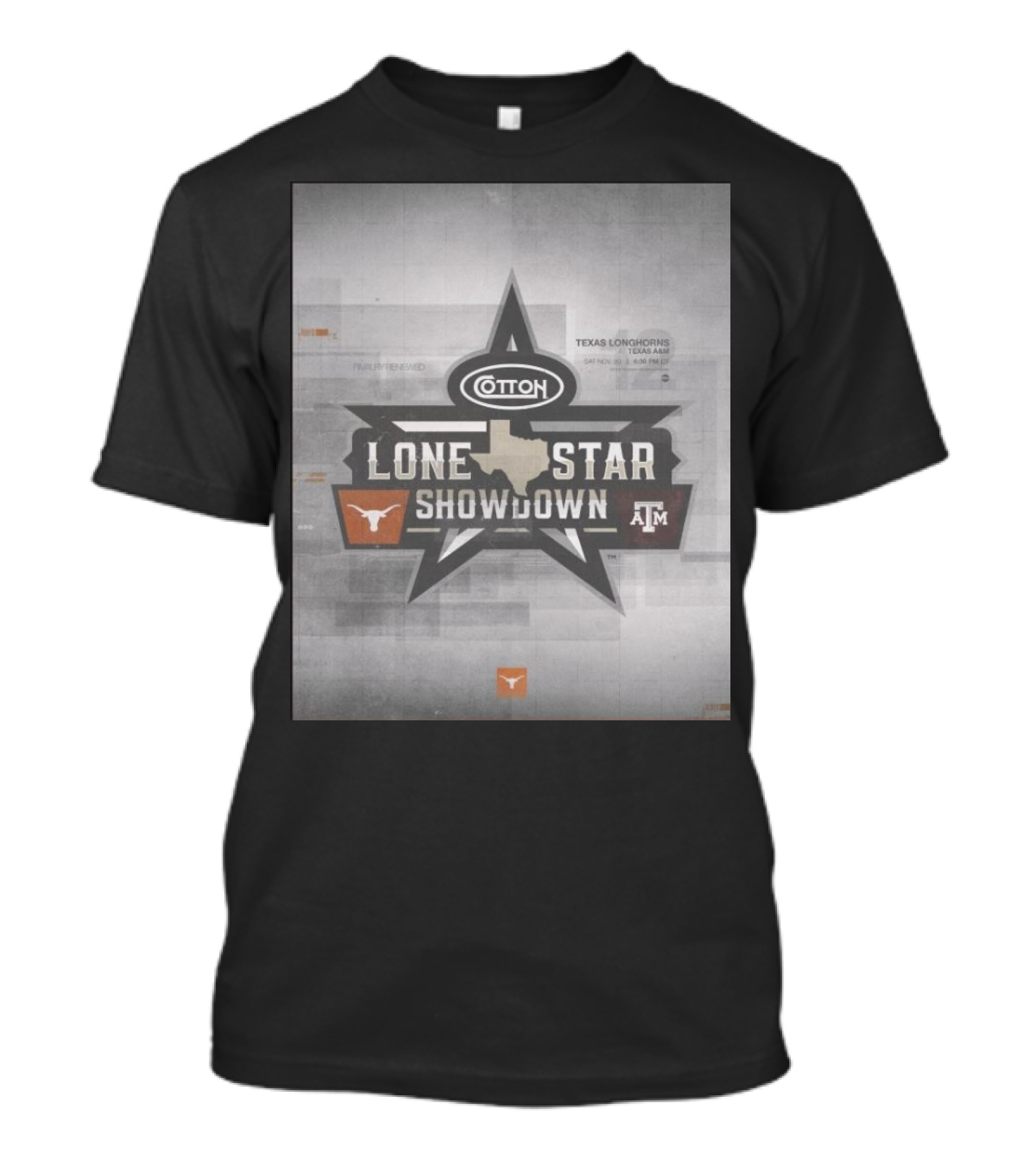 Rivalry Renewed Cotton Lone Star Showdown Texas Longhorns At Texas A&M Aggies T-Shirt