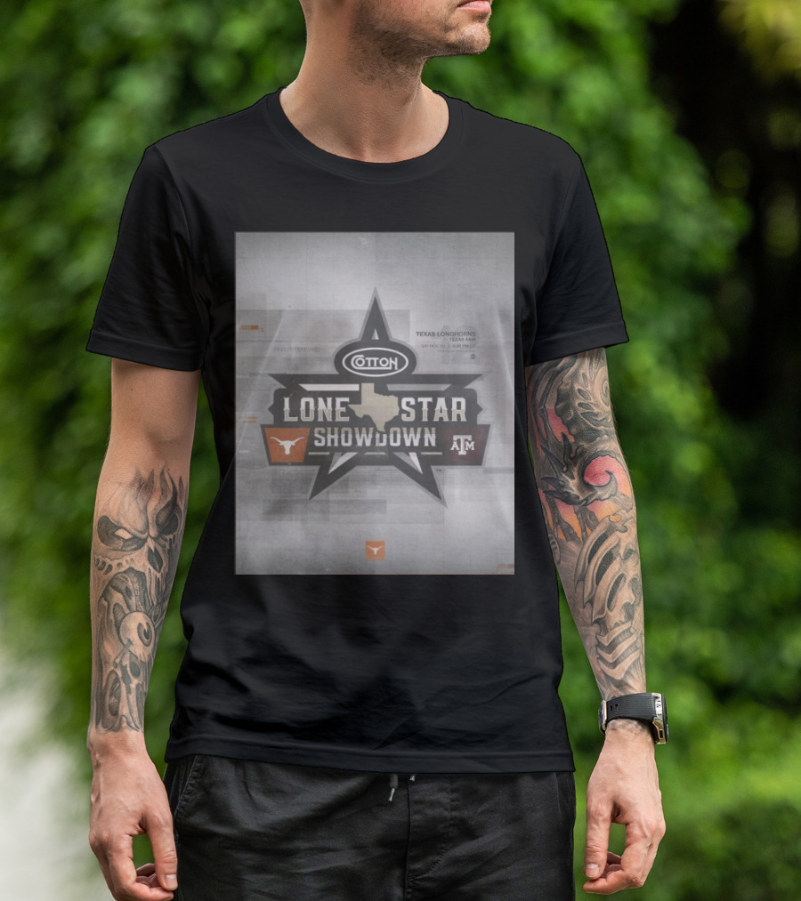 Rivalry Renewed Cotton Lone Star Showdown Texas Longhorns At Texas A&M Aggies T-Shirt