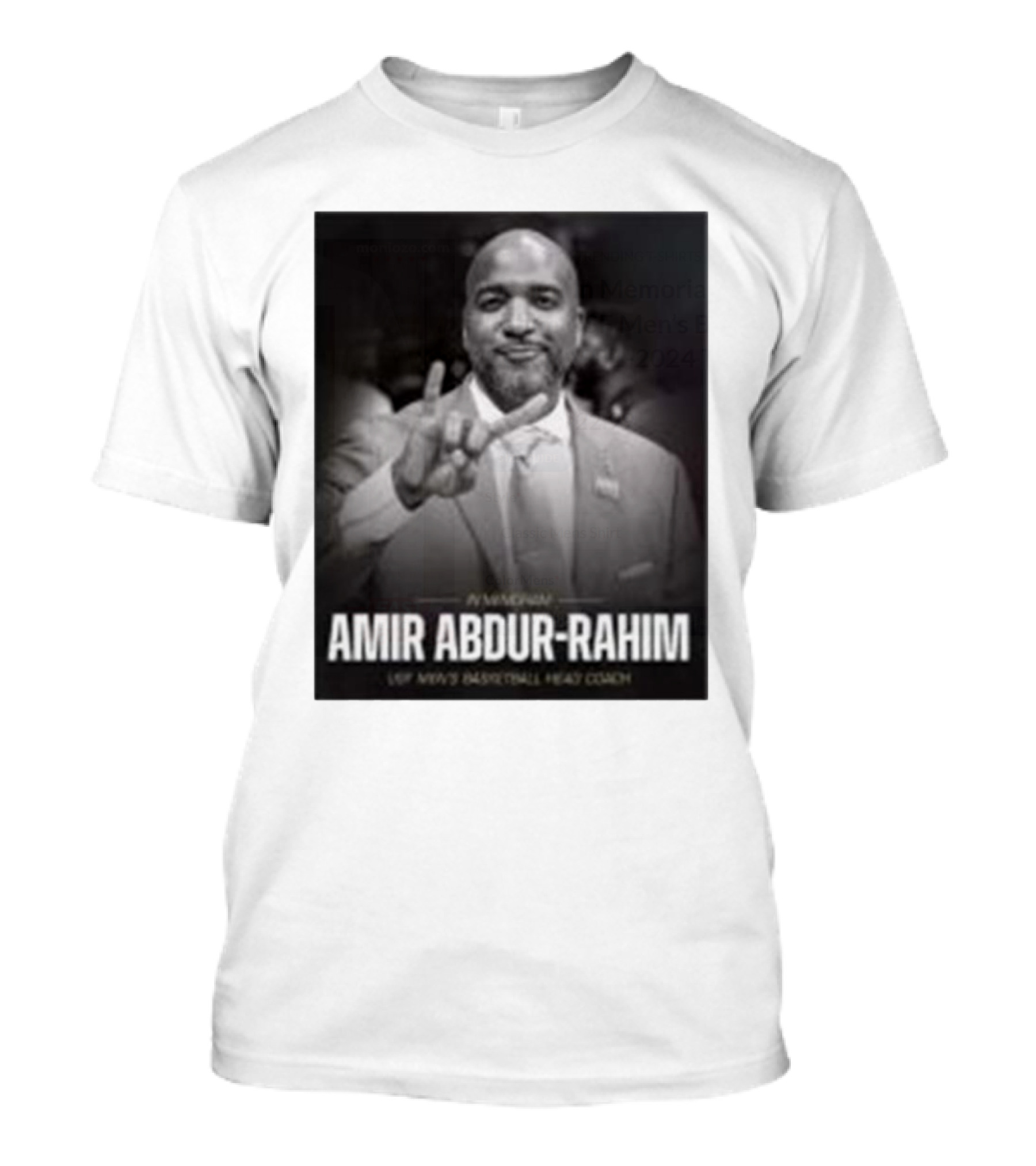 In Memoriam Amir Abdur-Rahim USF Men's Basketball Head Coach 1981-2024 T-Shirt