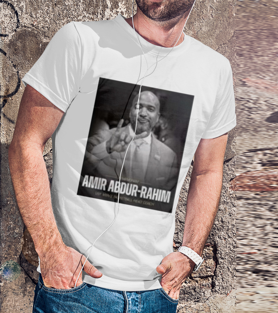 In Memoriam Amir Abdur-Rahim USF Men's Basketball Head Coach 1981-2024 T-Shirt