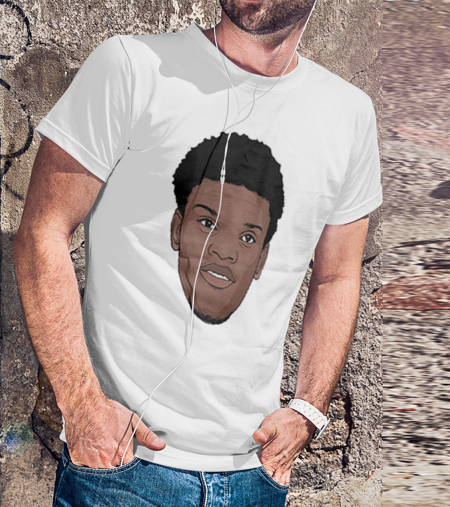 Lamar Jackson Big Head MVP Baltimore Ravens NFL T-Shirt