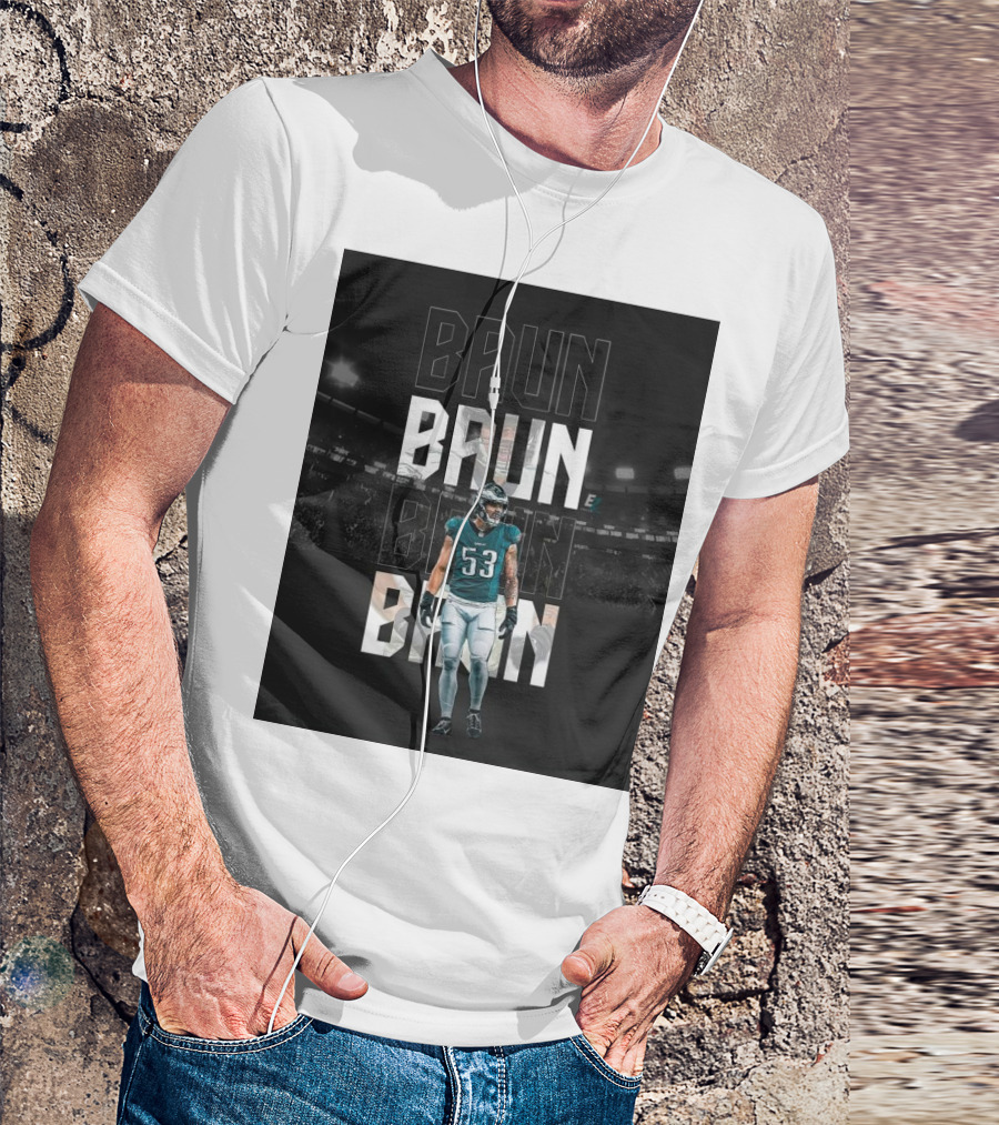 Baun Philadelphia Eagles QB Sack Go Birds Football Stadium T-Shirt