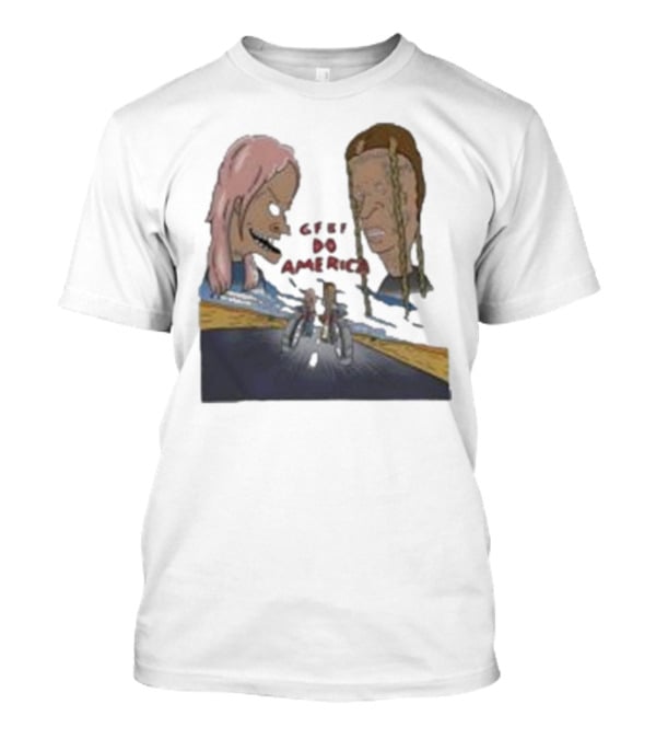 Beavis And Butt-Head X GFBF Do America Racing Adventure T-Shirt