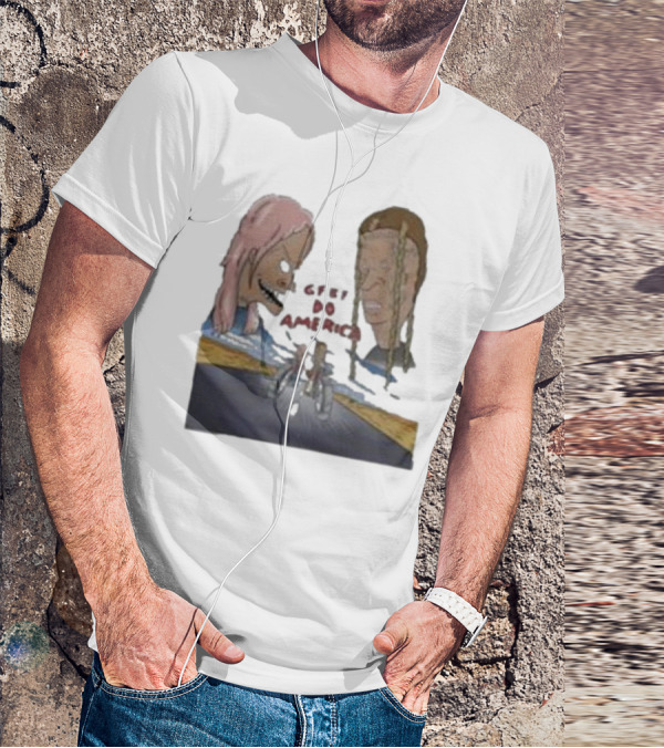 Beavis And Butt-Head X GFBF Do America Racing Adventure T-Shirt