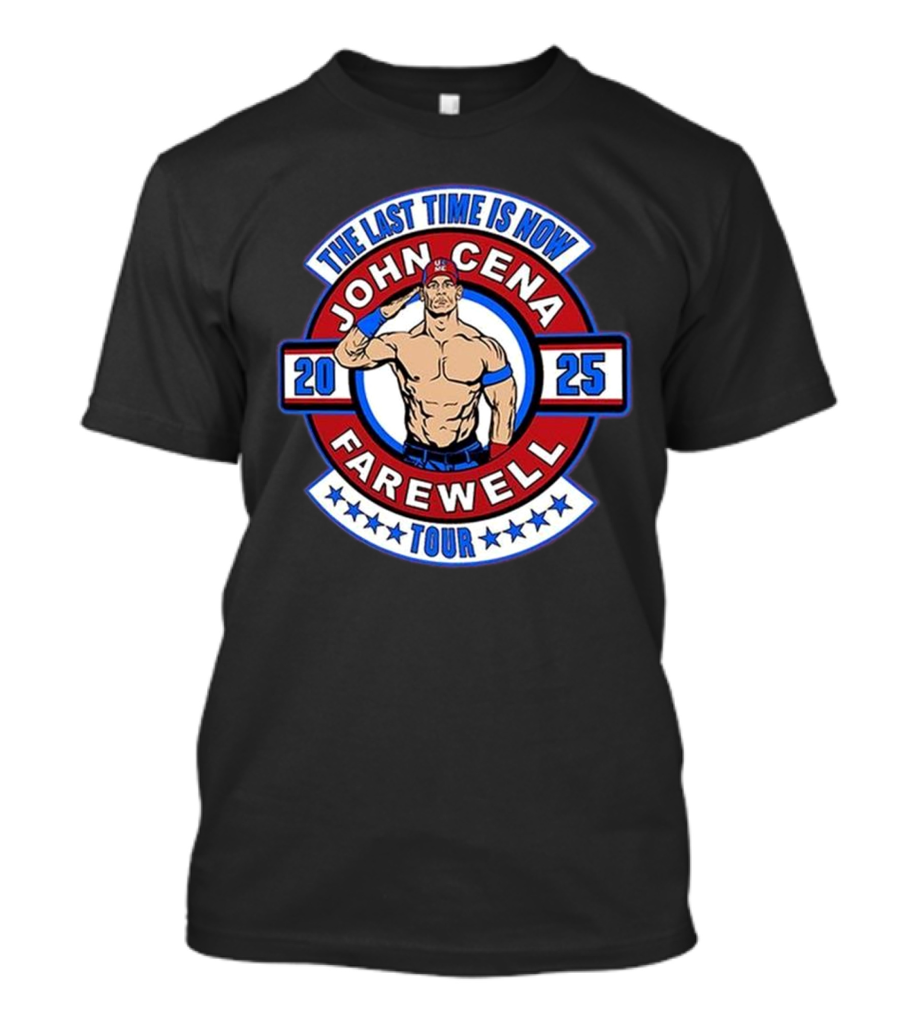 The Last Time Is Now John Cena Farewell Tour 2025 T-Shirt