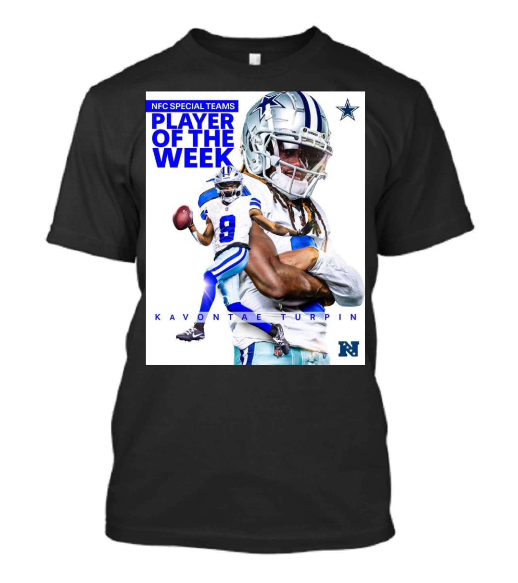 KaVontae Turpin Dallas Cowboys NFC Special Teams Player Of The Week Player Of The Week T-Shirt