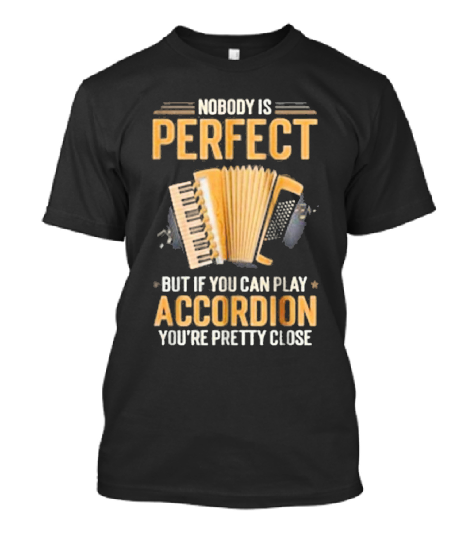 Nobody Is Perfect But If You Can Play Accordion You're Pretty Close T-Shirt