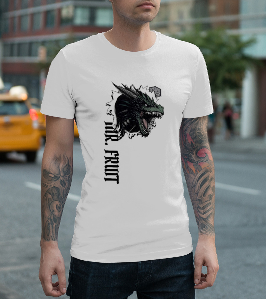 otexe.Agency Fierce Dragon Mr. Fruit T-Shirt