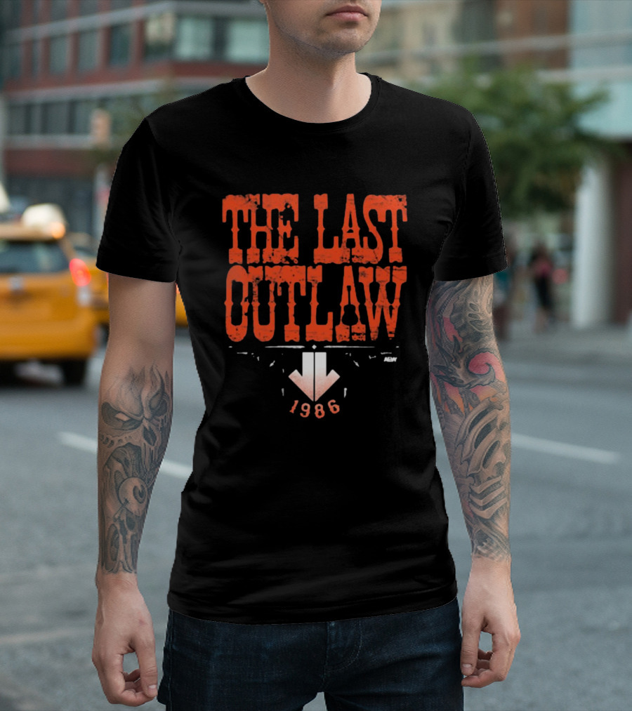 The Last Outlaw AEW Since 1986 Jeff Jarrett Vintage T-Shirt