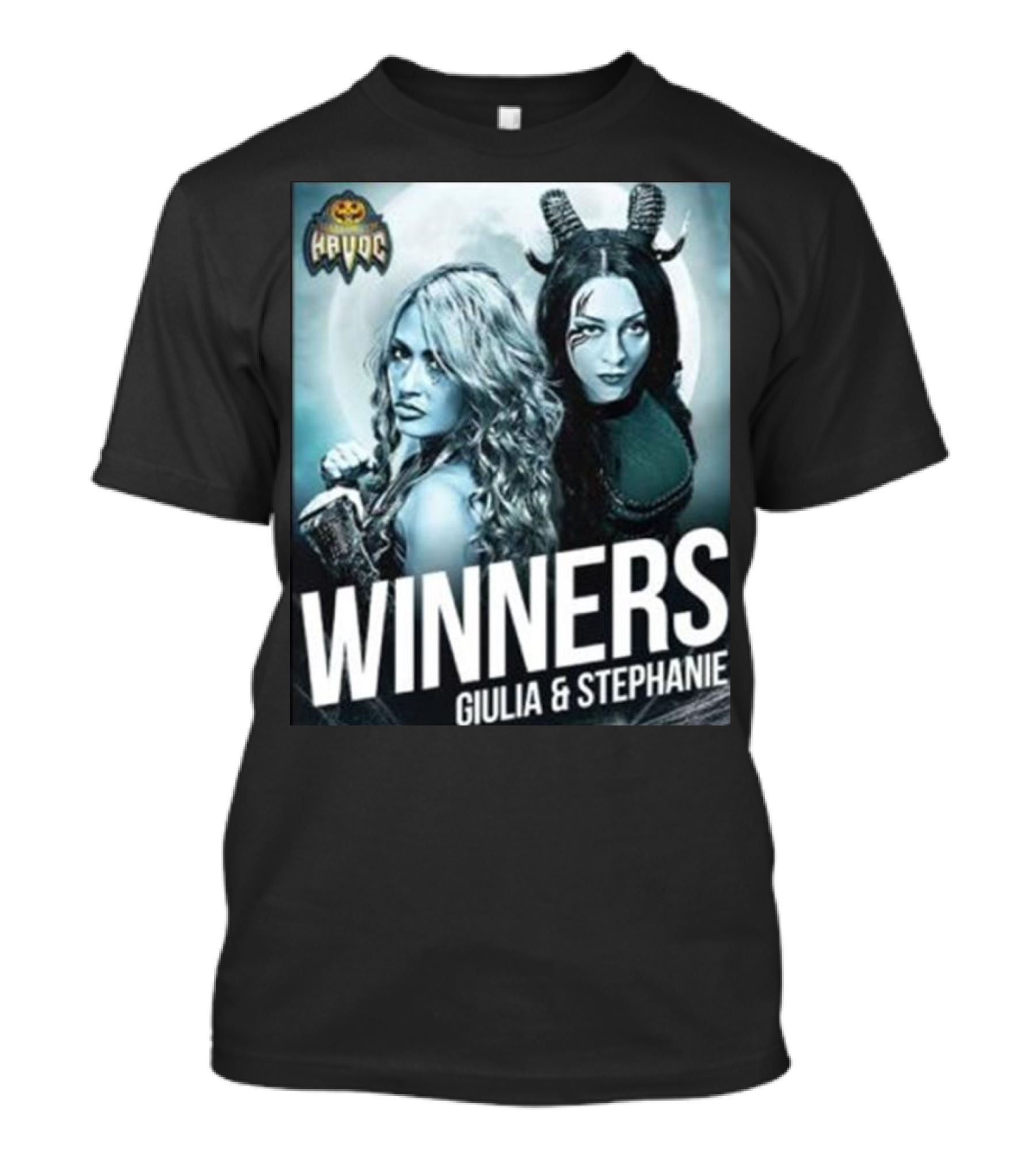Winners Giulia And Stephanie WWE NXT Halloween Havoc 2024 Vintage T-Shirt