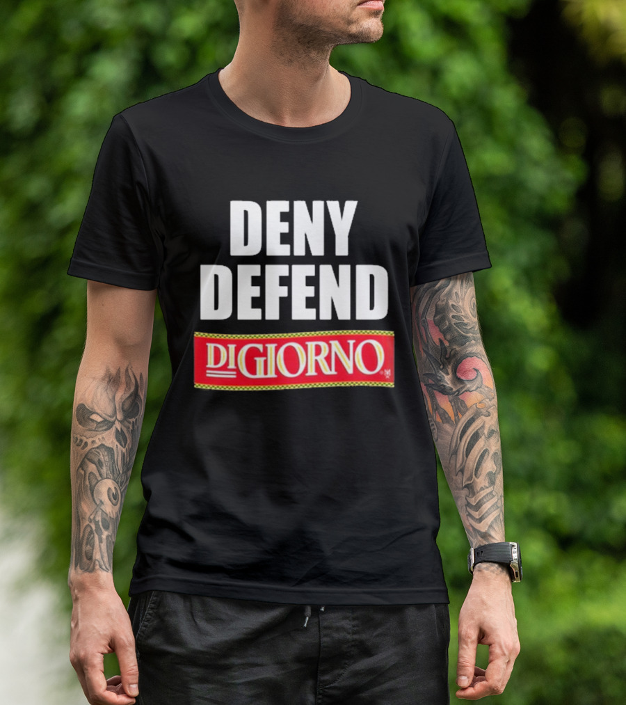 Methsyndicate Deny Defend DiGiorno Pizza T-Shirt