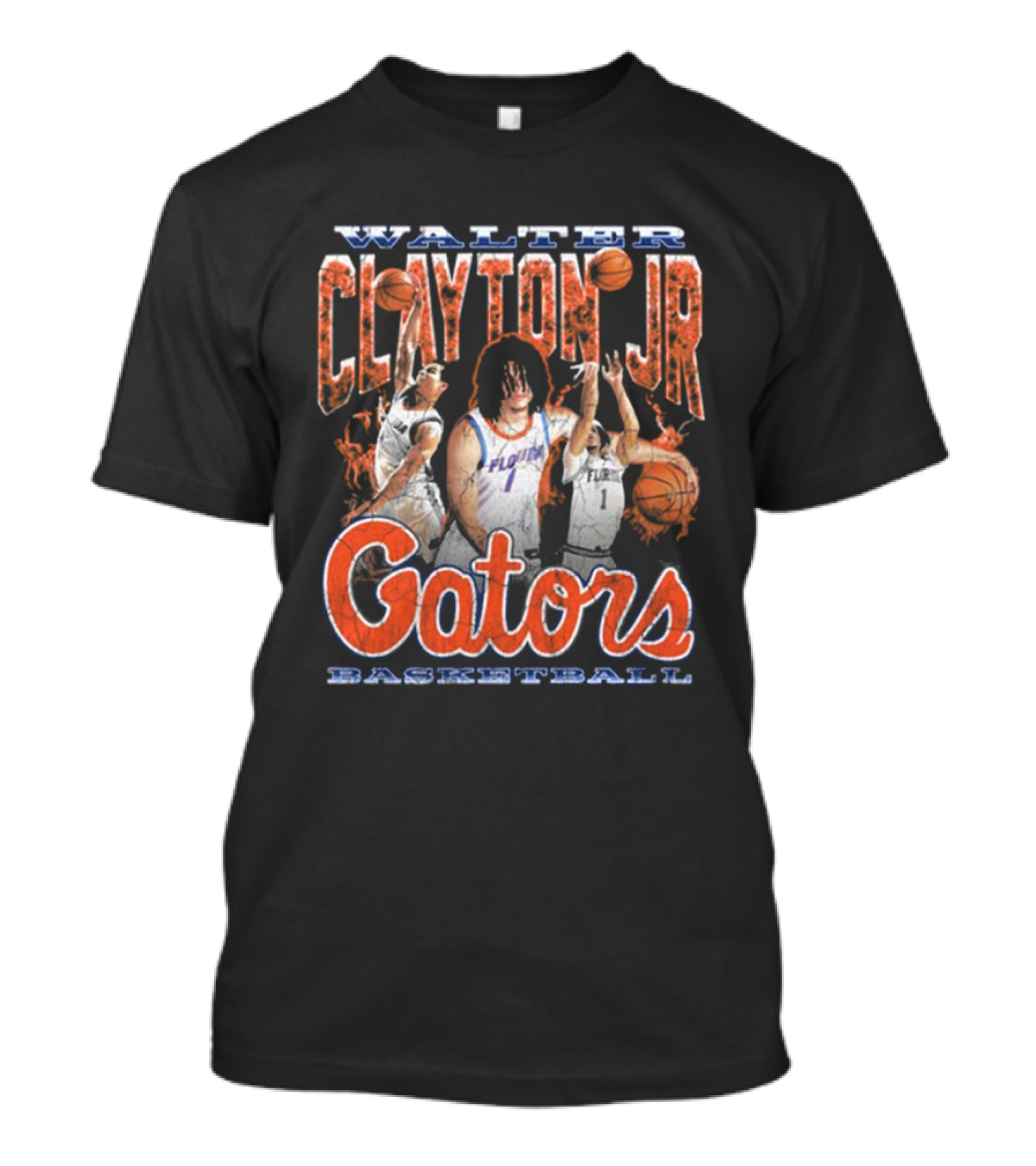 Walter Clayton Jr Florida Gators Basketball 90s T-Shirt