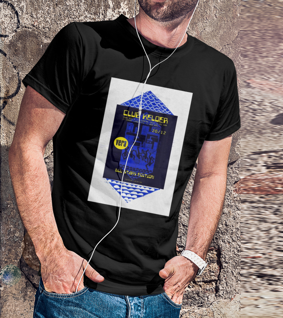 Club Kelder All Stars Edition December 20 2024 Vera Groningen NL Featuring DJ SDS Daddy Long Legs Yung Kellogg T-Shirt