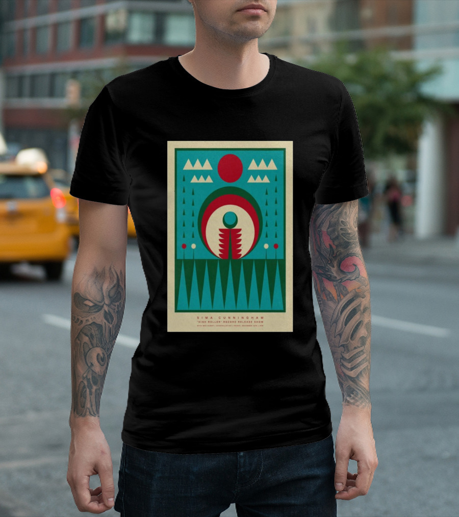 Sima Cunningham Twin Roller Records Release Show Chicago IL December 13 T-Shirt
