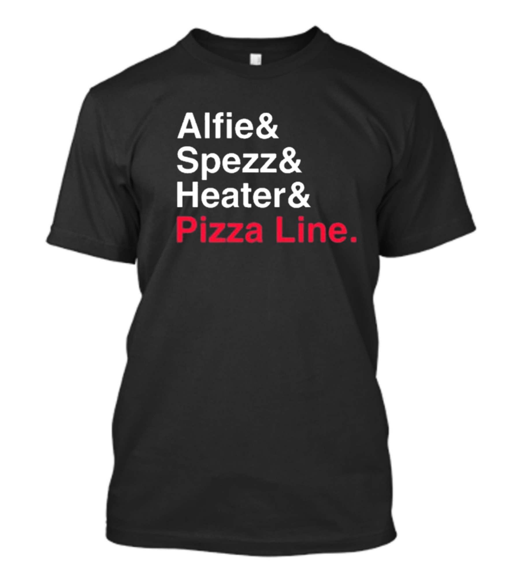 Alfie And Spezz And Heater And Pizza Line Reunion '24 Sens Store T-Shirt