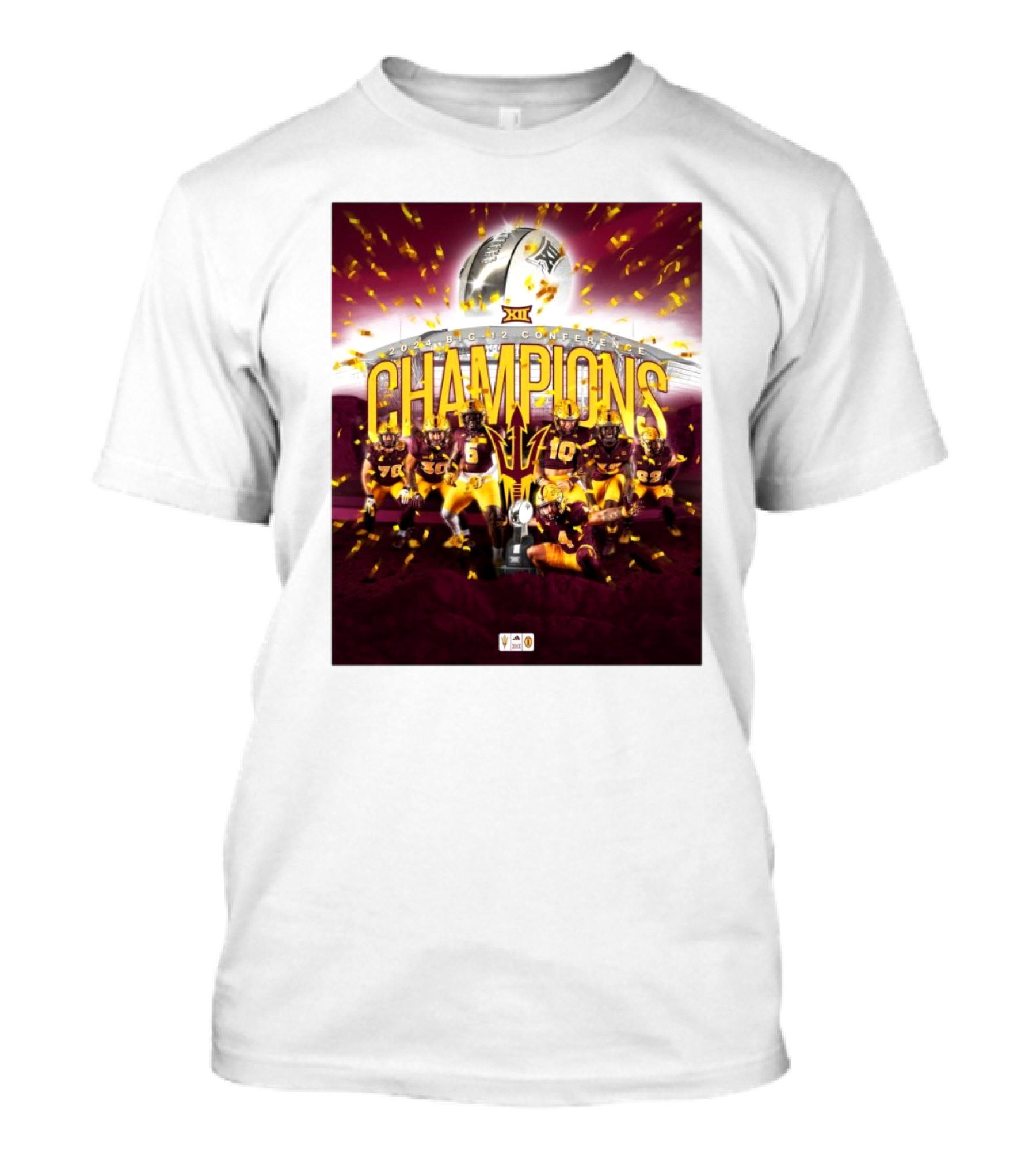 Arizona State Sun Devils Big 12 Conference Champions 2024 The Giant Is Awake T-Shirt