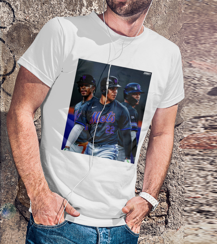 Juan Soto Joins New York Mets MLB Team Players In Action T-Shirt