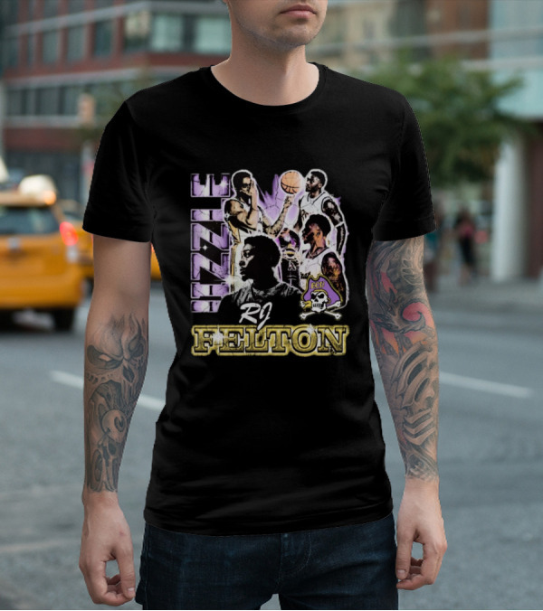 RJ Felton Jizzle ECU Basketball 90s Style With Pirates T-Shirt