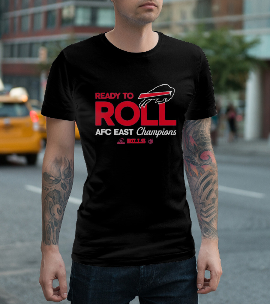 Ready To Roll Buffalo Bills AFC East Champions 2024 Locker Room T-Shirt