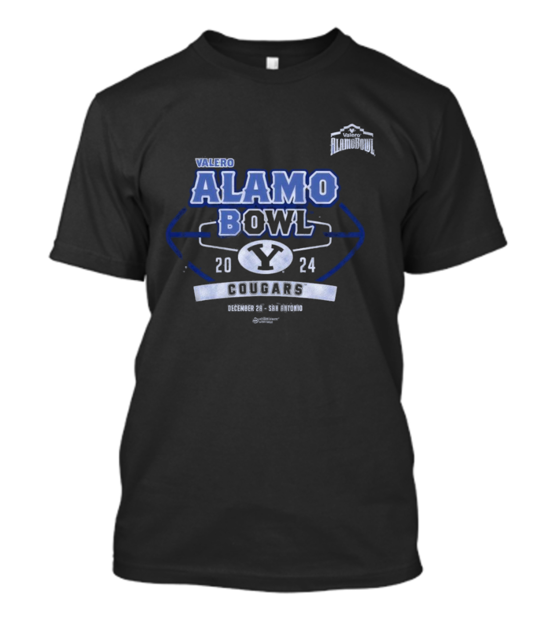 Valero Alamo Bowl 2024 BYU Cougars December 28 San Antonio T-Shirt