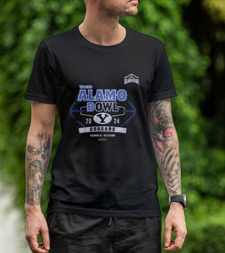 Valero Alamo Bowl 2024 BYU Cougars December 28 San Antonio T-Shirt