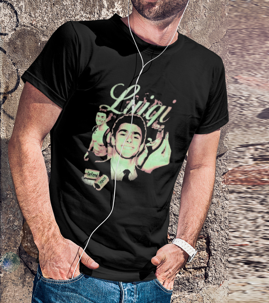 Luigi Defend Depose That Go Hard By Tyler McFadden T-Shirt