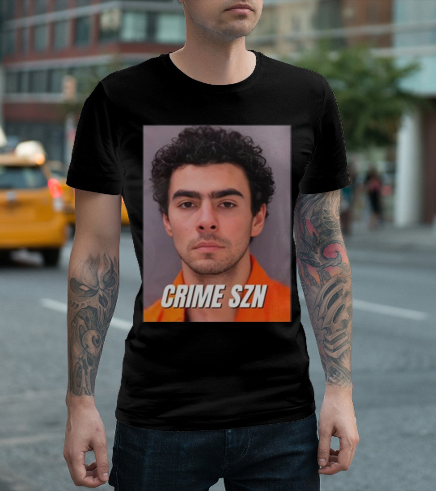 CRIME SZN Luigi Mangione Free Season T-Shirt