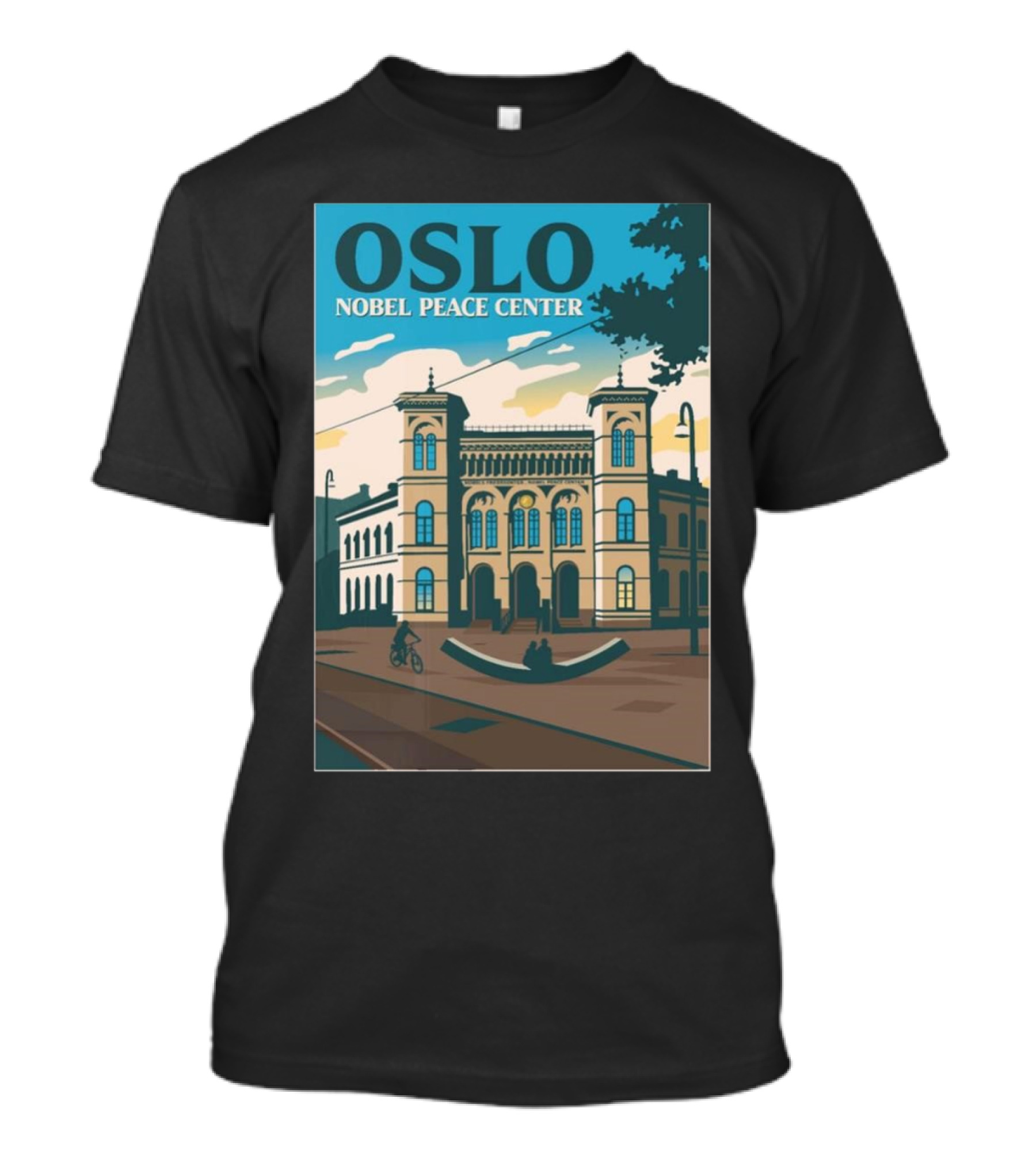 Oslo Nobel Peace Center Building T-Shirt