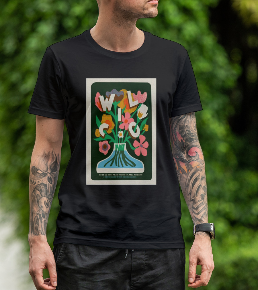 Wilco December 13-15 2024 Palace Theatre St Paul Minnesota T-Shirt