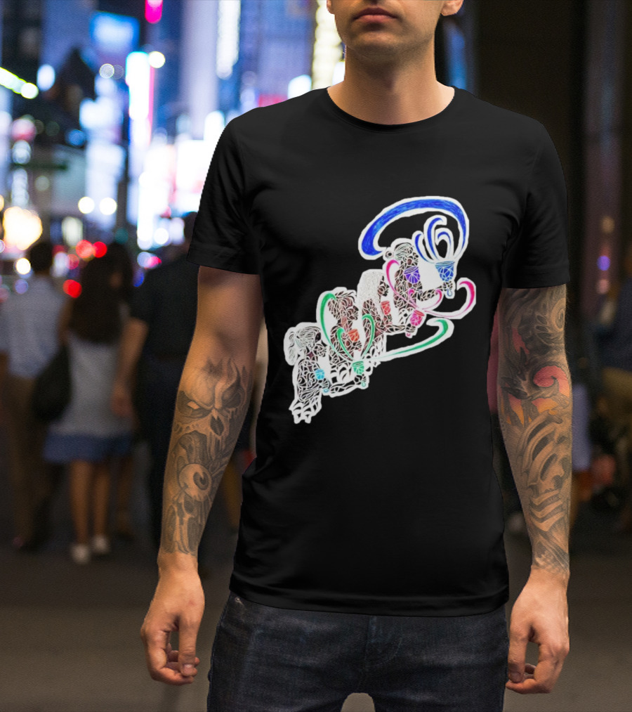 A Joyful Noise Bell Ringers Whimsical Line T-Shirt