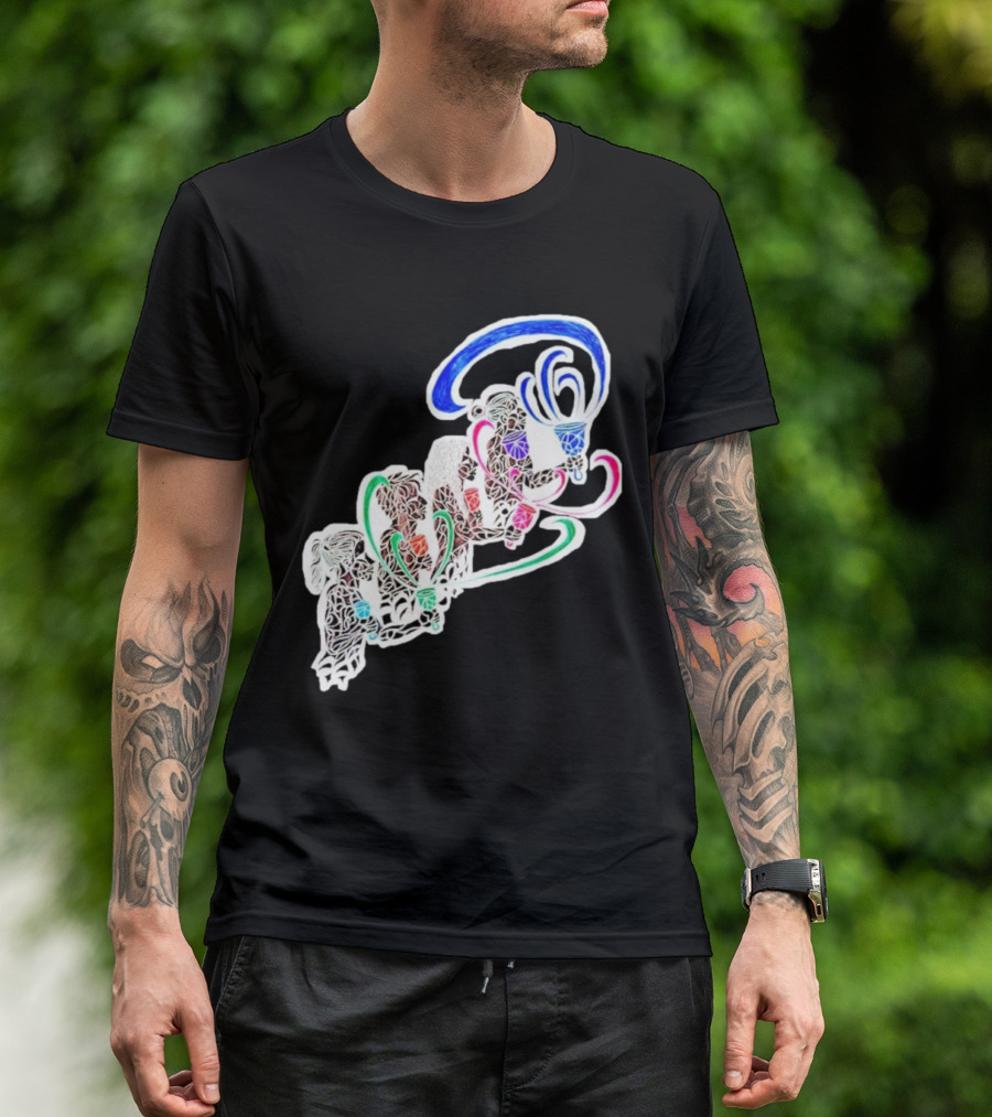 A Joyful Noise Bell Ringers Whimsical Line T-Shirt